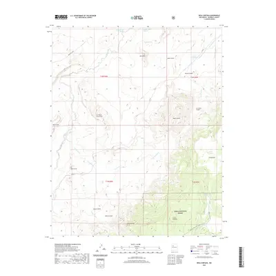 2020 Map of Mesa Cortada, 2020 Print