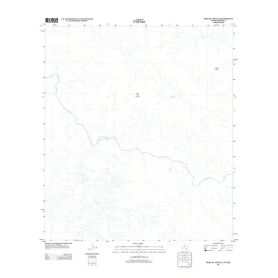 2012 Map of Mesa De Anguila, 2012 Print