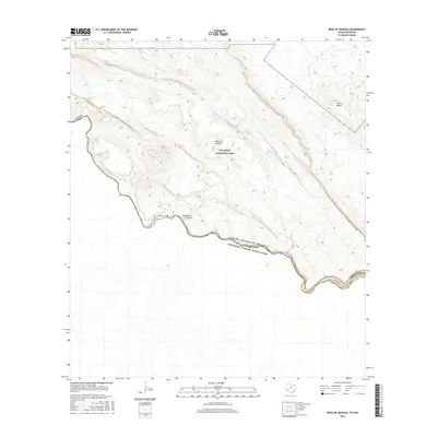 2016 Map of Mesa De Anguila, 2016 Print
