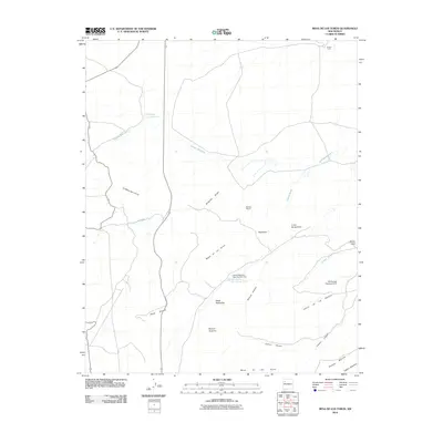 2010 Map of Mesa De Los Toros, 2010 Print