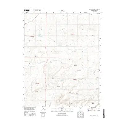 2013 Map of Mesa De Los Toros, 2013 Print