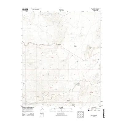 2013 Map of Mesa Del Yeso, 2013 Print