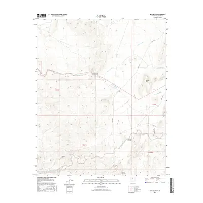 2017 Map of Mesa Del Yeso, 2017 Print