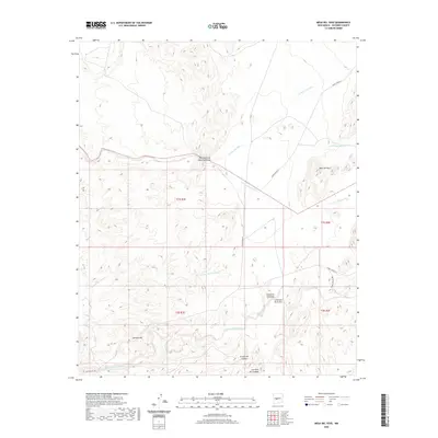 2020 Map of Mesa Del Yeso, 2020 Print