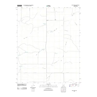 2010 Map of Mesa Draw, 2010 Print
