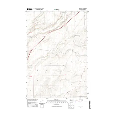 2013 Map of Mesa East, 2013 Print
