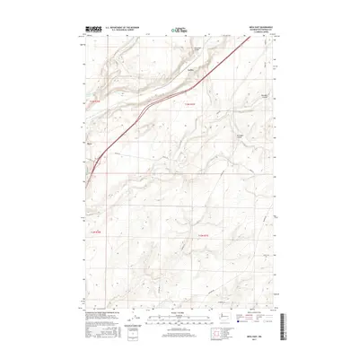 2017 Map of Mesa East, 2017 Print