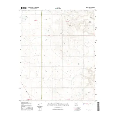 2017 Map of Mesa El Toro, 2017 Print