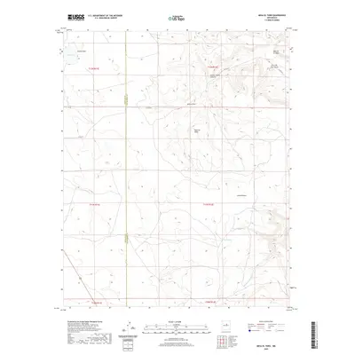2020 Map of Mesa El Toro, 2020 Print