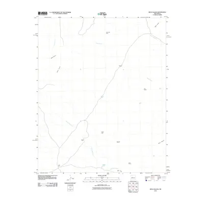2010 Map of Mesa Gallina, 2010 Print