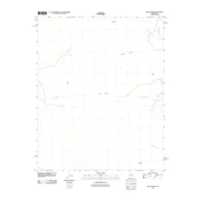 2010 Map of Mesa Gigante, 2010 Print