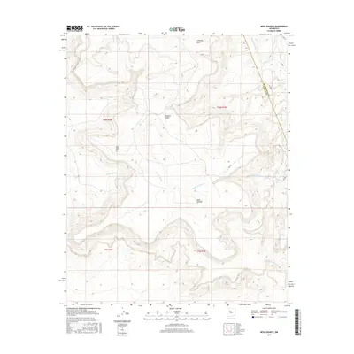2017 Map of Mesa Gigante, 2017 Print