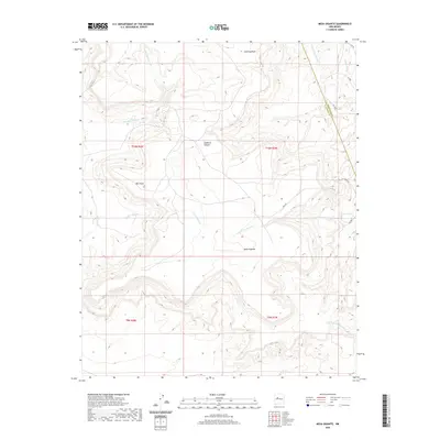 2020 Map of Mesa Gigante, 2020 Print
