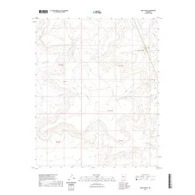 2023 Map of Mesa Gigante, 2023 Print