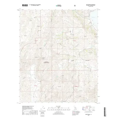 2018 Map of Mesa Grande, 2018 Print