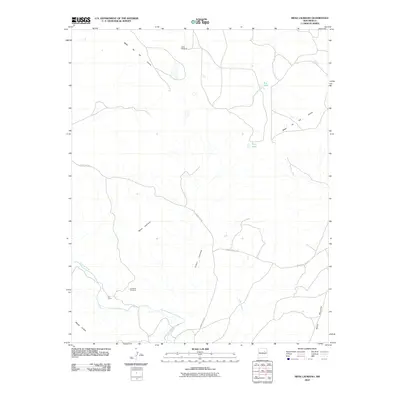 2010 Map of Mesa Lauriano, 2010 Print