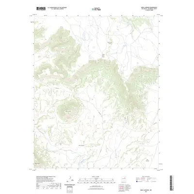 2023 Map of Mesa Lauriano, 2023 Print
