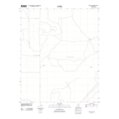 2010 Map of Mesa Leon, 2010 Print