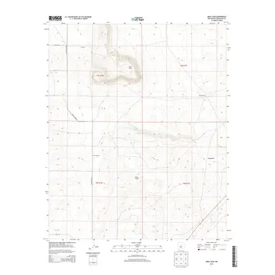 2013 Map of Mesa Leon, 2013 Print
