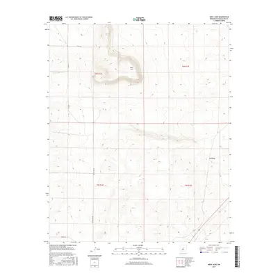 2017 Map of Mesa Leon, 2017 Print