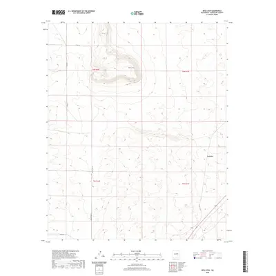 2020 Map of Mesa Leon, 2020 Print