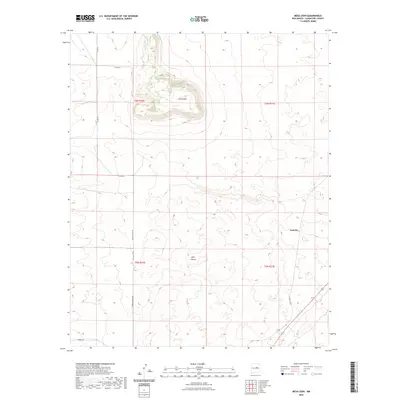 2023 Map of Mesa Leon, 2023 Print