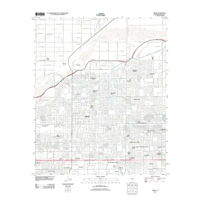 2011 Map of Mesa, 2011 Print