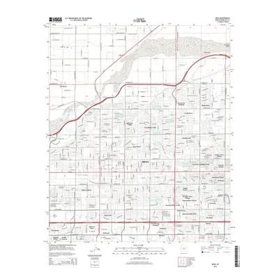 2014 Map of Mesa, 2014 Print