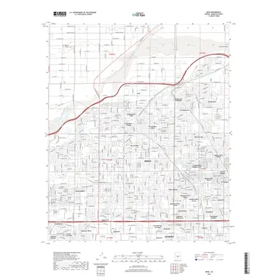 2018 Map of Mesa, 2018 Print