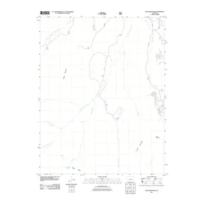 2011 Map of Mesa Mountain, 2011 Print