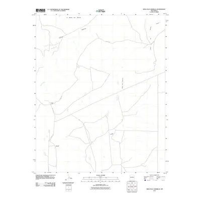 2010 Map of Mesa Palo Amarillo, 2010 Print