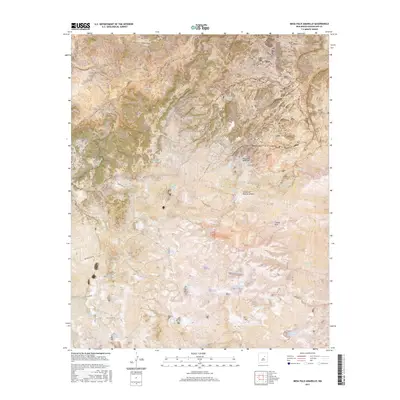 2017 Map of Mesa Palo Amarillo, 2017 Print