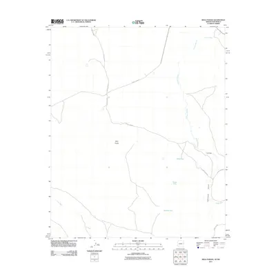 2011 Map of Mesa Parada, 2011 Print