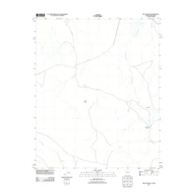 2011 Map of Mesa Parada, 2011 Print