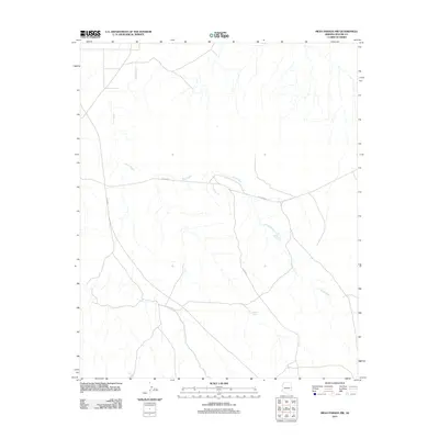 2011 Map of Mesa Parada NW, 2011 Print