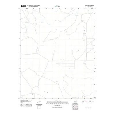2010 Map of Mesa Pino, 2010 Print