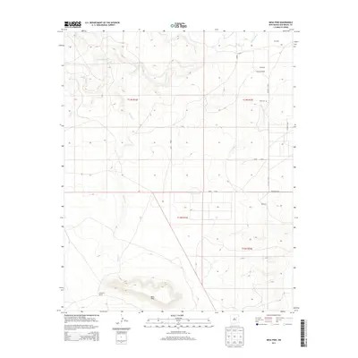 2013 Map of Mesa Pino, 2013 Print