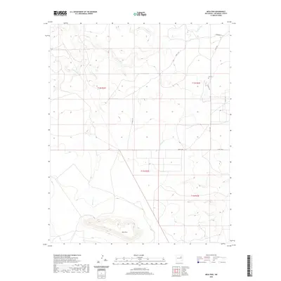 2020 Map of Mesa Pino, 2020 Print