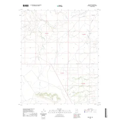 2023 Map of Mesa Pino, 2023 Print