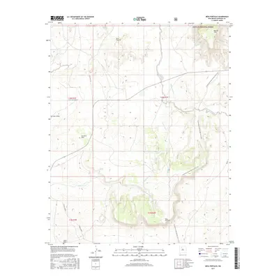 2017 Map of Mesa Portales, 2017 Print