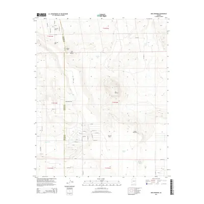2014 Map of Mesa Redonda, 2014 Print