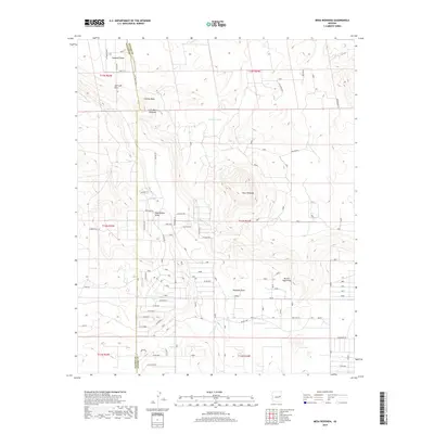 2018 Map of Mesa Redonda, 2018 Print
