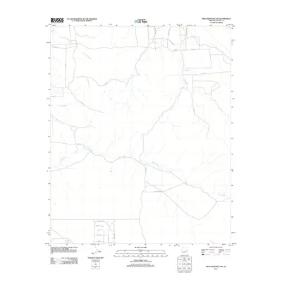 2011 Map of Mesa Redonda NW, 2011 Print