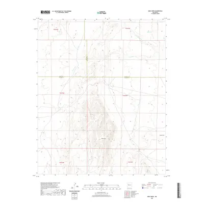 2020 Map of Mesa Sarca, 2020 Print