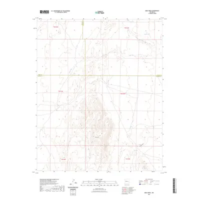 2023 Map of Mesa Sarca, 2023 Print