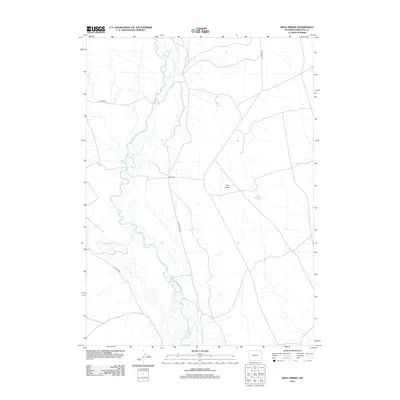 2012 Map of Mesa Spring, 2012 Print