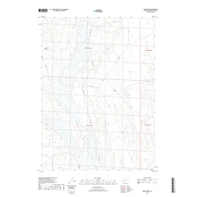 2017 Map of Mesa Spring, 2017 Print