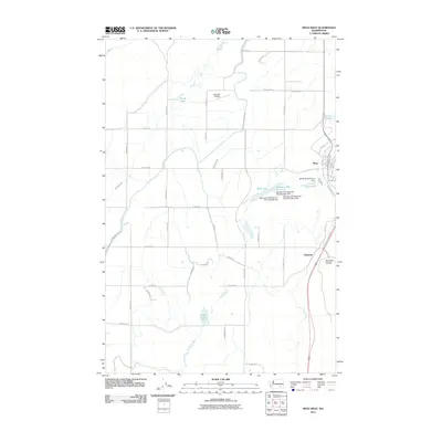 2011 Map of Mesa West, 2011 Print