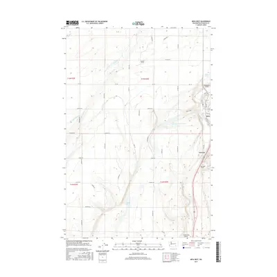 2017 Map of Mesa West, 2017 Print