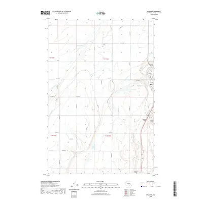 2020 Map of Mesa West, 2020 Print